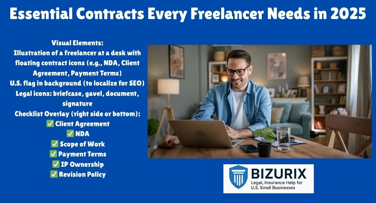 Essential Contracts Every Freelancer Needs in 2025 – freelance legal documents like client agreement, NDA, and payment terms