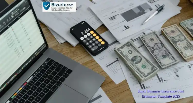 Small Business Owner Using Insurance Estimator Template in 2025